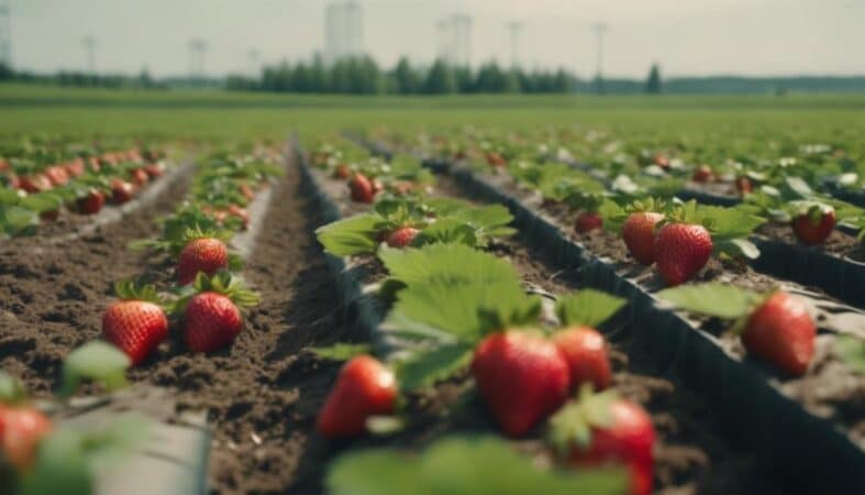 agricultura de fresas y medio ambiente