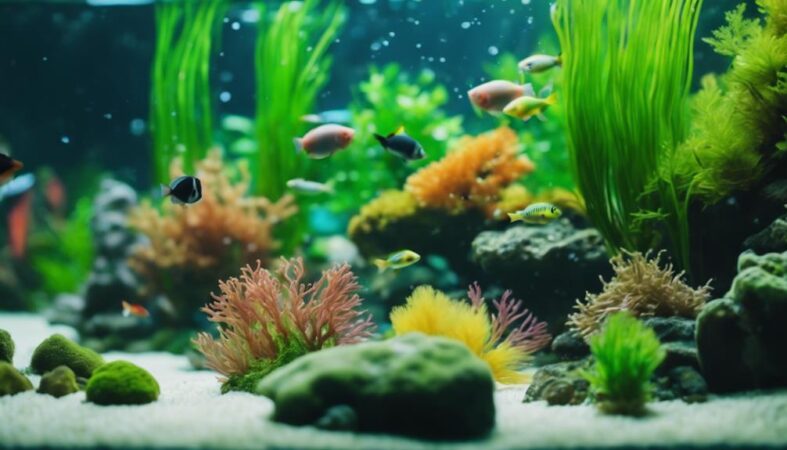 algas para peces saludables