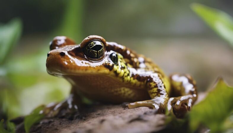 amplia variedad de anfibios