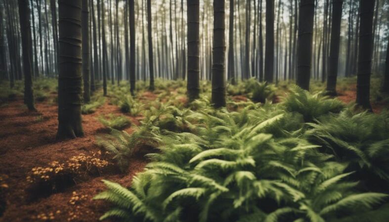 cuidado del bosque sostenible