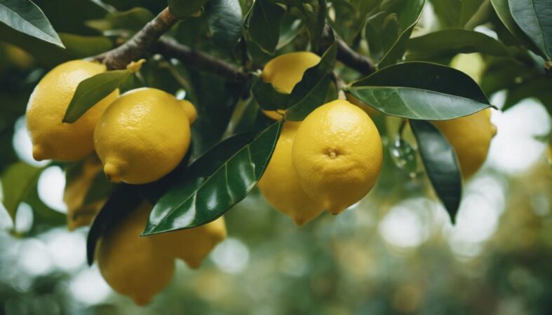 cuidado necesario para limoneros