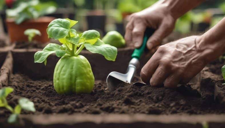 cultivar chayote con xito