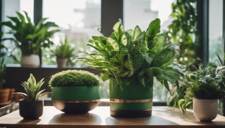 designing with green plants