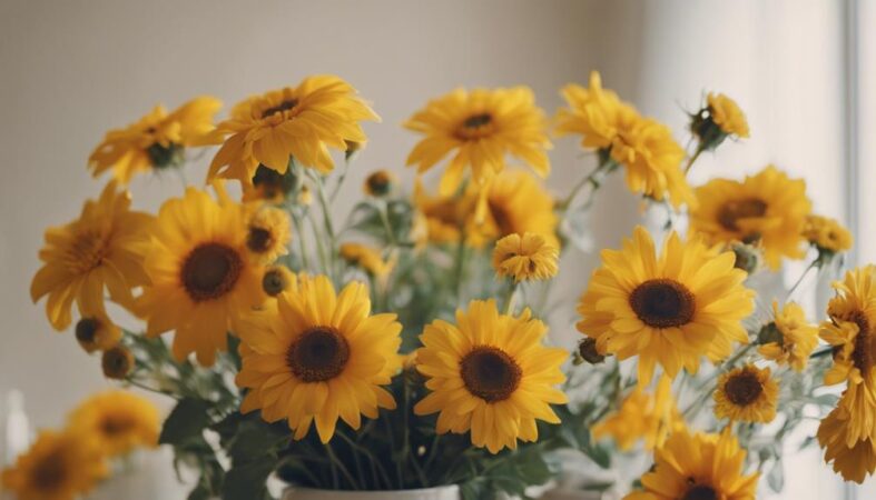 designing with yellow flowers