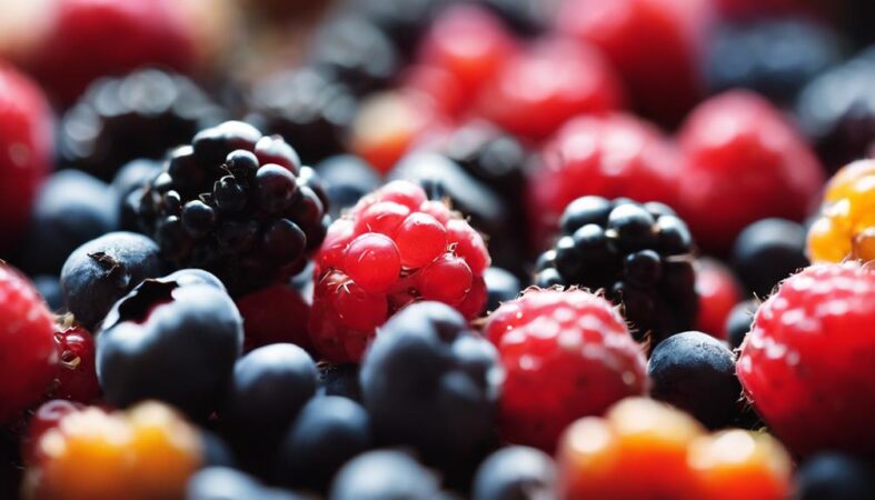 frutas peque as y coloridas