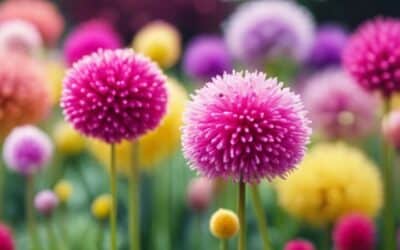 hermosas flores tipo pomp n