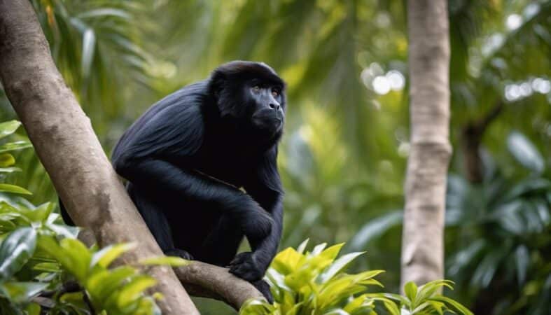 howler monkey from yucatan